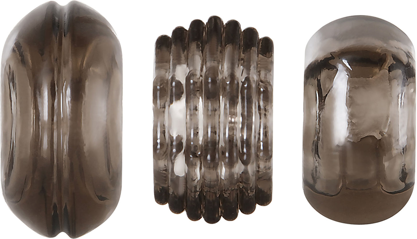 Triple Thick Cock Rings - Set of 3 Super Stretchy Cock Rings