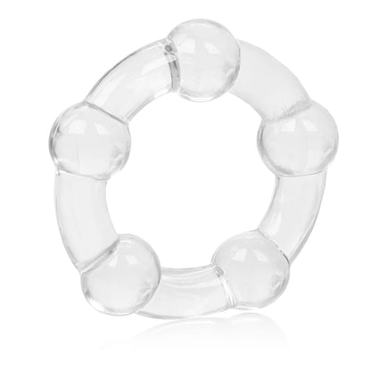 Island Rings Clear Cock Ring Trio
